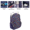 Reinforced and Water Resistant Padded Laptop School Backpack and Insulated Soft Cooler Lunch Bag Set, Dino Pattern - 3 of 3