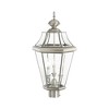 Livex Lighting Georgetown 3 - Light Lantern in  Brushed Nickel - 4 of 4