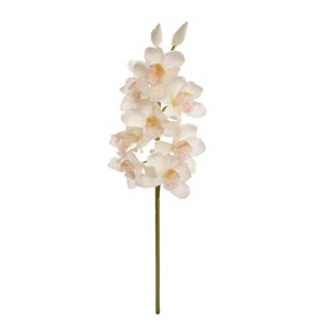 Floral Home 30" White Cymbidium Stem - 12-Piece - 1 of 2