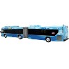 New Flyer Xcelsior XD60 Articulated Bus "MTA New York" Blue with Graphics Limited Ed 1/87 (HO) Diecast Model by Iconic Replicas - 3 of 3