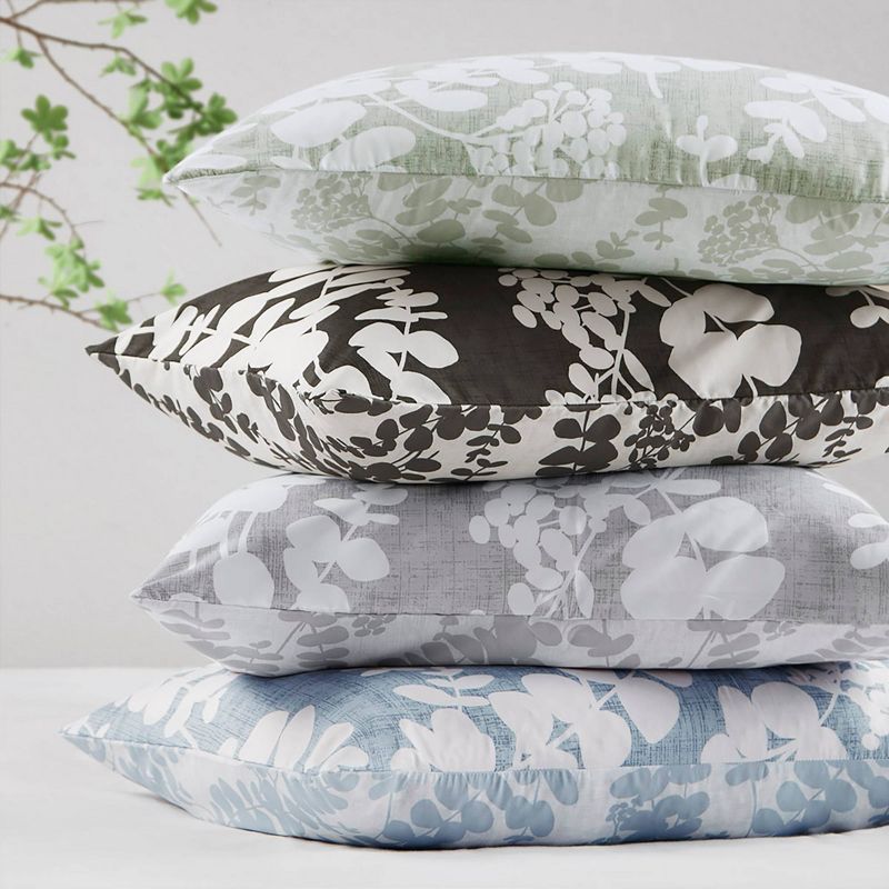 Aria Floral Print Reversible Comforter Set - 510 Design, 5 of 9