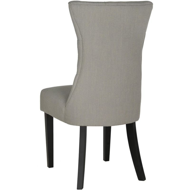 Gretchen Tufted Side Chair (Set of 2) - Granite - Safavieh ., 4 of 8