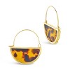 SHINE by Sterling Forever Resin Half Moon Dangle Earrings - 3 of 3