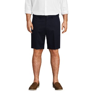 Lands' End Men's Comfort Waist 9" No Iron Chino Shorts - 1 of 4