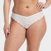 Women's Eyelet Lace Cheeky Underwear - Auden™ - 4 of 4
