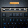 Ergoguys KD-126 Blue LED Backlit Multimedia Keyboard - Black - 2 of 4