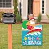 Big Dot of Happiness Tropical Christmas - Party Decorations - Beach Santa Holiday Party Welcome Yard Sign - 2 of 4
