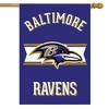 Briarwood Lane Retro Baltimore Ravens House Flag NFL Double-Sided 28" x 40" - 2 of 3