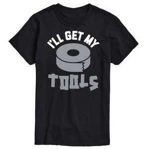 Men's - Instant Message - I'll Get My Tools Short Sleeve Graphic T-Shirt - 1 of 4