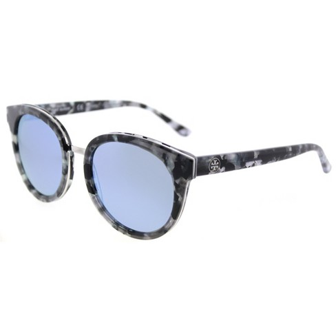 Tory burch panama store rounded sunglasses