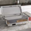 9QT Commercial Electric Chafing Dish Buffet Set, 400W Stainless Steel Food Warmer with a Full-Size Pan Digital Temp Display & Rotary Knob Control - 3 of 4