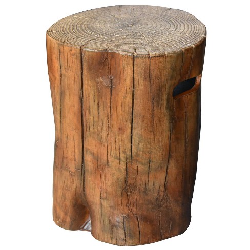 Tree stump sale side table target