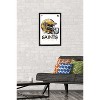 Trends International NFL New Orleans Saints - Drip Helmet 20 Framed Wall Poster Prints - 2 of 4