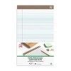 TRU RED Notepad 8.5" x 14"  Wide Ruled White 50 Sheets/Pad TR59939 - 4 of 4
