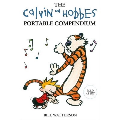 The Calvin and Hobbes Portable Compendium Set 6 - by  Bill Watterson (Paperback)