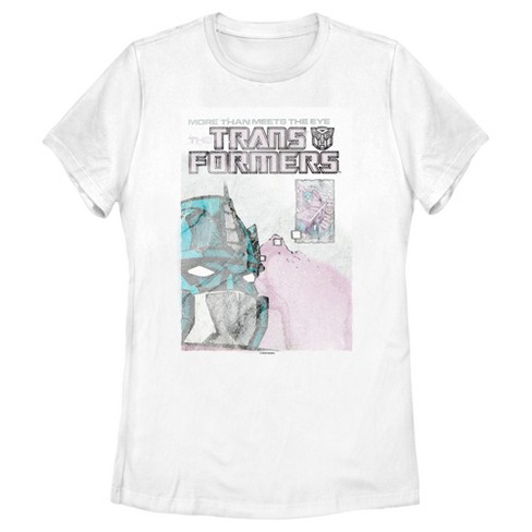 Women's Transformers Distressed Optimus Prime Poster T-Shirt - image 1 of 4