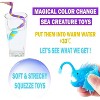 13-Pack Color-Changing Sea Creature Bath Toys, Mold-Free Set with Glow-in-the-Dark Features - 2 of 4