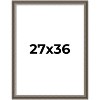 PosterPalooza | Weathered Black Picture Frame - UV Acrylic, Foam Board Backing, Hanging Hardware - 2 of 4