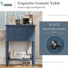 NicBex 23.7"Console Table Modern Entryway Table with 3 Drawers and Open Shelf Slim Sofa Table for Small Space,Hallway,Living Room - 4 of 4