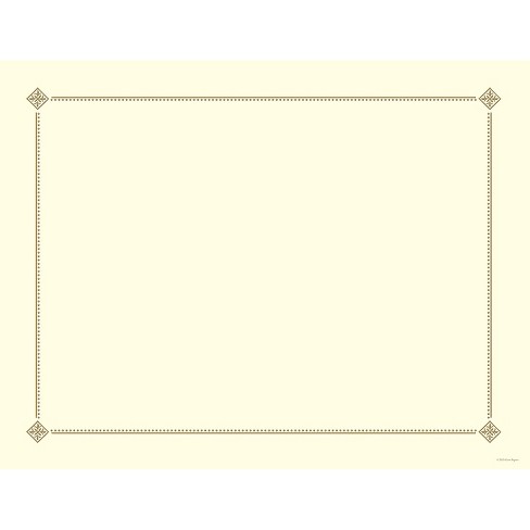 Great Papers Corner Tiles Foil Certificate 12/pack 2012197 : Target