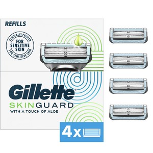 Gillette SkinGuard Men's Razor Blade Refills - 4ct: For All Hair
