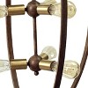 Yosemite Home Decor Alpha 9-Light Chandelier in Distressed Antique Brass Finish - 3 of 4