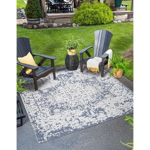 Unique Loom  Outdoor Traditional Garza Area Rug - 1 of 4