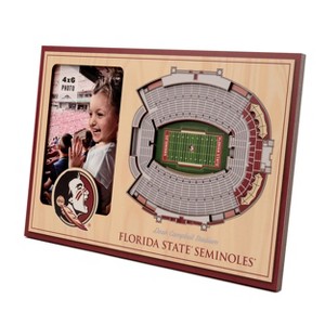 4" x 6" NCAA Florida State Seminoles 3D StadiumViews Picture Frame - 1 of 4