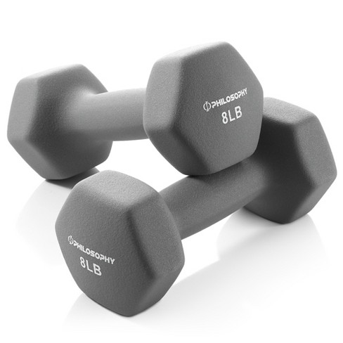Holahatha Neoprene Coated Hex Dumbbell Weight Training Home Gym Equipment  Set With 2, 3, & 5 Pound Fitness Hand Weights And Storage Organization Rack  : Target