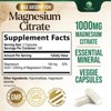 Magnesium Citrate 1000mg Capsules - Extra Strength Magnesium Supplement - 60 Count;120 Count;180 Count;240 Count - 2 of 4