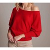 Women's Vega Dolman Cashmere Pullover - Alashan Cashmere - 3 of 4