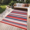Waterproof Outdoor Rug, Reversible Plastic Straw Mat for Patio, Camping, Beach, Deck, Backyard & Balcony - 2 of 4