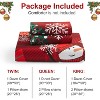 GustoWave Christmas Snowman Soft Duvet Cover and Pillow Shams Set, Bedding Set - 4 of 4