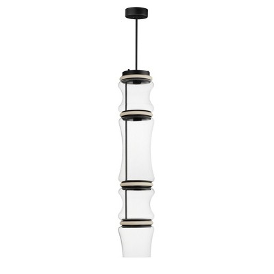ET2 Lighting Syndicate 4 - Light Pendant in  Black