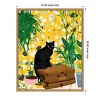 Amanti Art Urban Jungle Cat by Uma Gokhale Framed Canvas Wall Art - 2 of 4