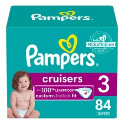 Diapers Size 5 Pampers Cruisers 360° Fit Disposable Baby Diapers 90 Count Enormous Pack 