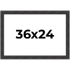 PosterPalooza | Traditional Black Picture Frame - UV Acrylic, Backing Board, Hanging Hardware Included - 2 of 4