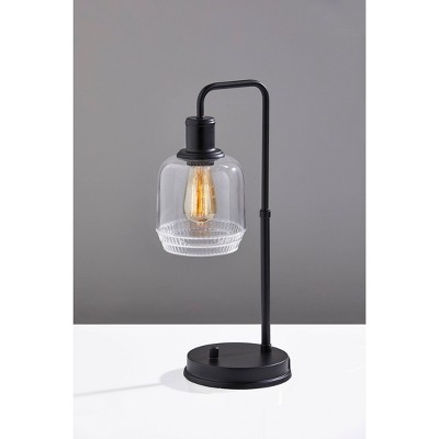 Barnett Cylinder Table Lamp Black - Adesso