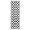 Modern Washable Area Rug for Living Room, Foldable Geometric Throw Carpet with Non Slip Backing, Low Pile Stain Resistant Floor Cover - 2 of 4