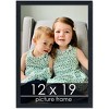PosterPalooza | Slim Profile Black Picture Frame - UV Acrylic, Foam Board Backing, Hanging Hardware - 2 of 4