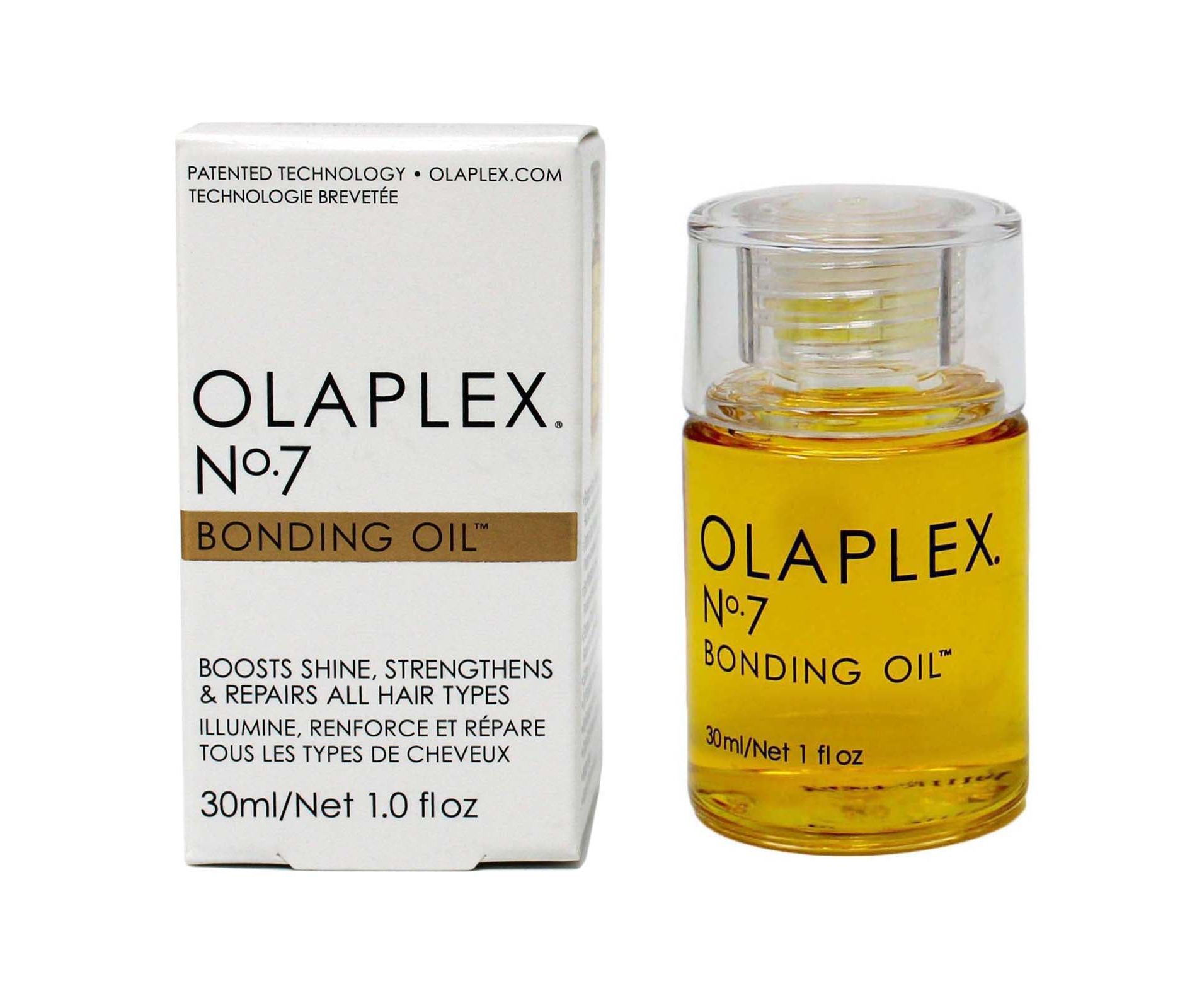 Olaplex No. 7 Bonding Oil (1 oz) Number #7 | Restorative Styling Oil That Tames Frizz, Enhances Shine & Restores Hair