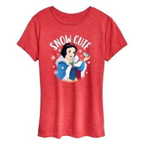 Women's - Disney - Snow Cute Short Sleeve Graphic T-Shirt - 1 of 4