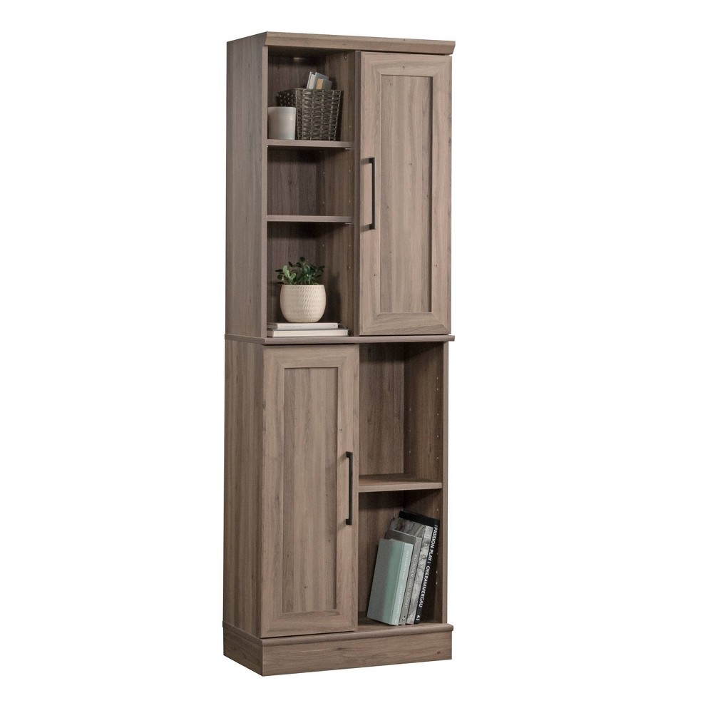 Photos - Wardrobe Sauder Homeplus 2 Door Storage Cabinet Salt Oak 