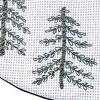 52" Embroidered Evergreens Tree Skirt - National Tree Company - 3 of 4