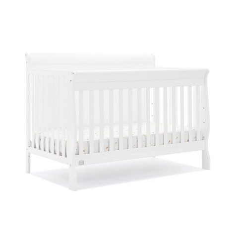 Simmons Kids Carter 6 in 1 Convertible Crib Greenguard Gold Certified Bianca White Target