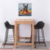 Madison Park 16"x16" Beach Playful Lively Dogs Print Canvas Wall Decor Art Blue - 3 of 4