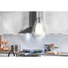 Urban Ambiance Luxury Casual Indoor Pendant,  14-1/4''H x 9-7/8"W x 9-7/8''D,  Matte Black Finish, UHP4932 - 2 of 4