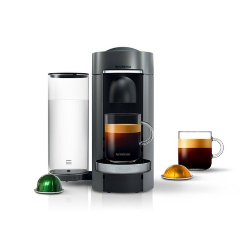 Nespresso by De'Longhi Vertuo Next Chrome Espresso Machine Bundle