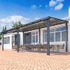 CLIHOME 20 ft. x 10 ft. Polycarbonate Patio Cover Hardtop Gazebo Outdoor Aluminum Pergola For Garden, Patio, Backyard - 2 of 4