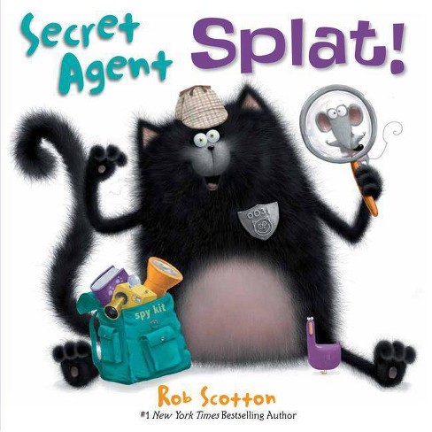 Secret Agent Splat! ( Splat the Cat) (Hardcover) by Rob Scotton - image 1 of 1